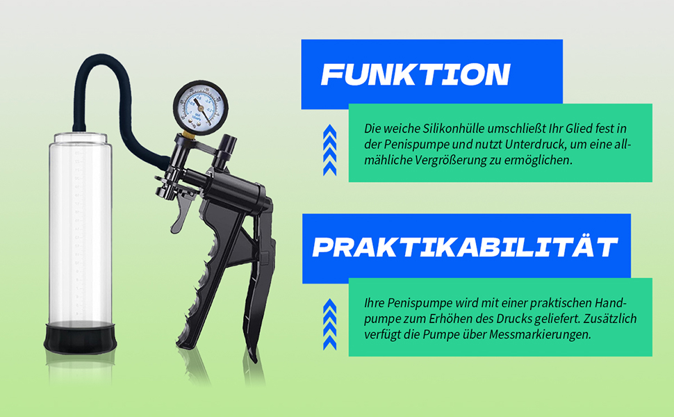 Насос для збільшення пеніса Veyjuns: вакуумний насос, екстендер для ерекції, допомога чоловікам (Set 1)