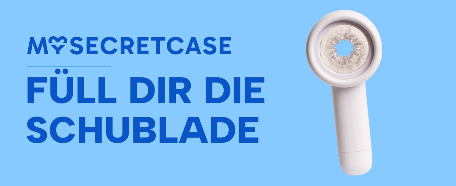 Електричний мастурбатор для чоловіків MySecretCase Stoss - сексуальна іграшка для соло-сексу та мастурбації