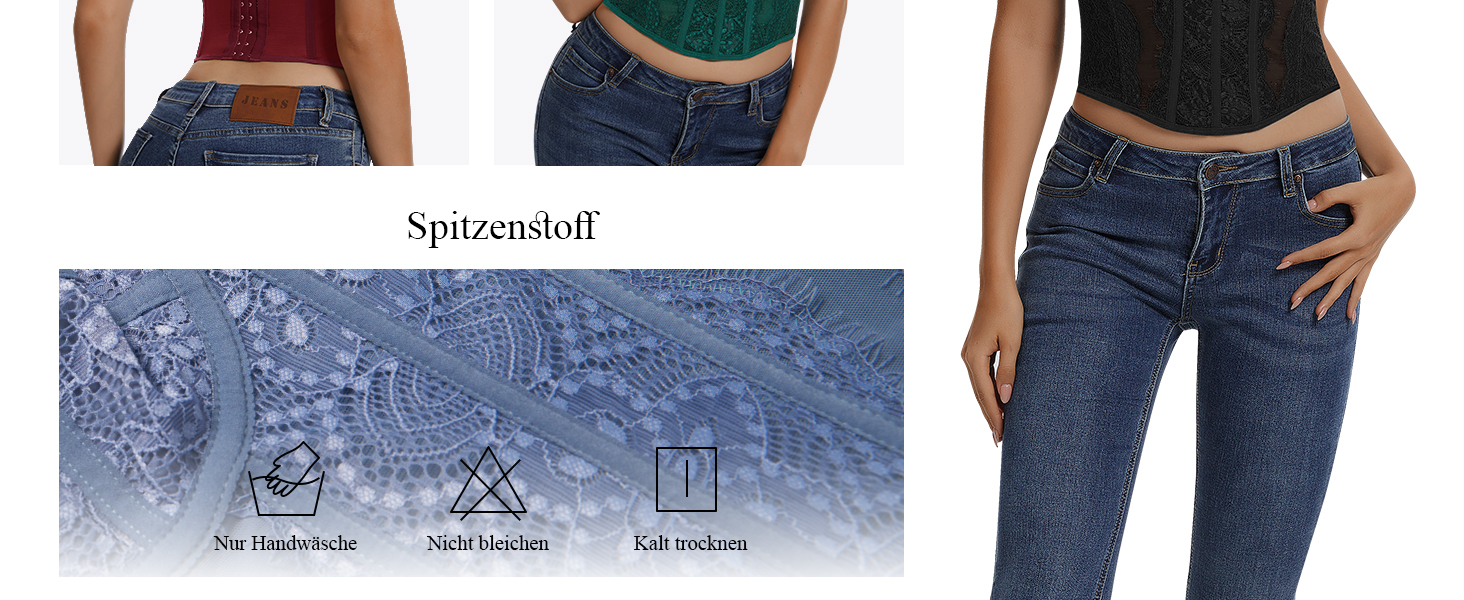 Корсетний топ для жінок з повним бюстом, корсаж на бретелях, сексуальний кроп-топ (чорний, M)