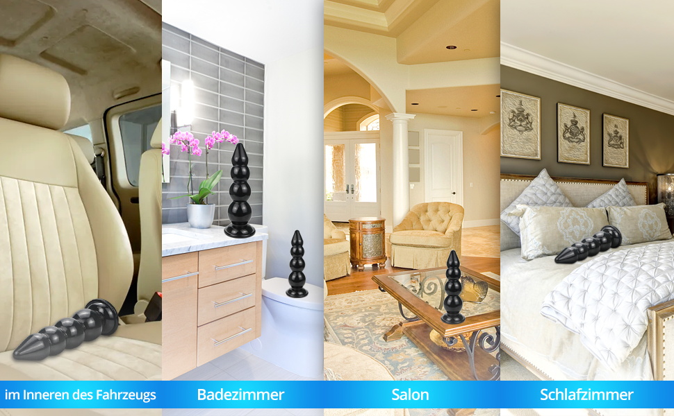 Анальні кулі з присосками Riesen, анальні кулі, анальний плагін, масажер простати, інтимні іграшки для жінок та чоловіків (4 кулі)