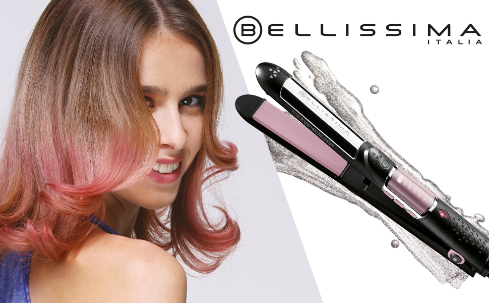Керамічний випрямляч для волосся Bellissima Creativity B27 100 — професійний стайлер для гладкого та хвилястого волосся