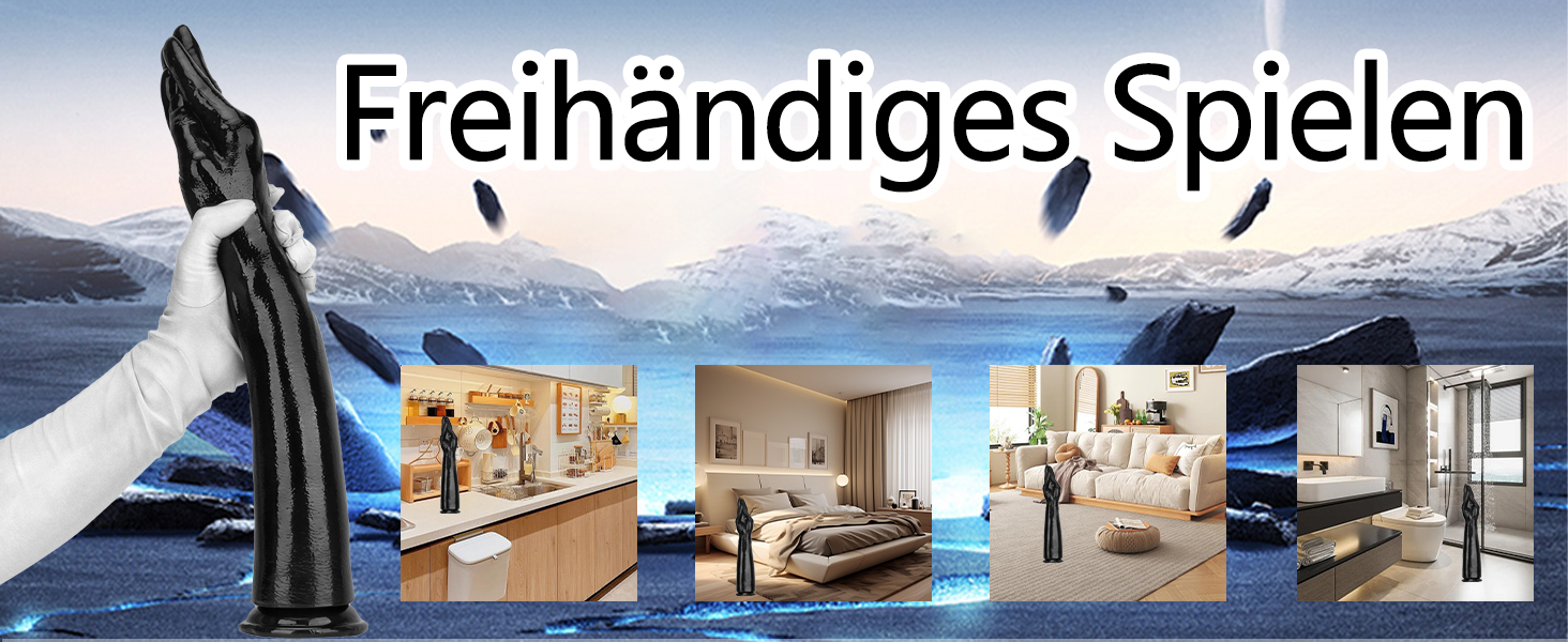 Анальний тренажер Jixaxe 42.5 см з великим соском для жінок та чоловіків