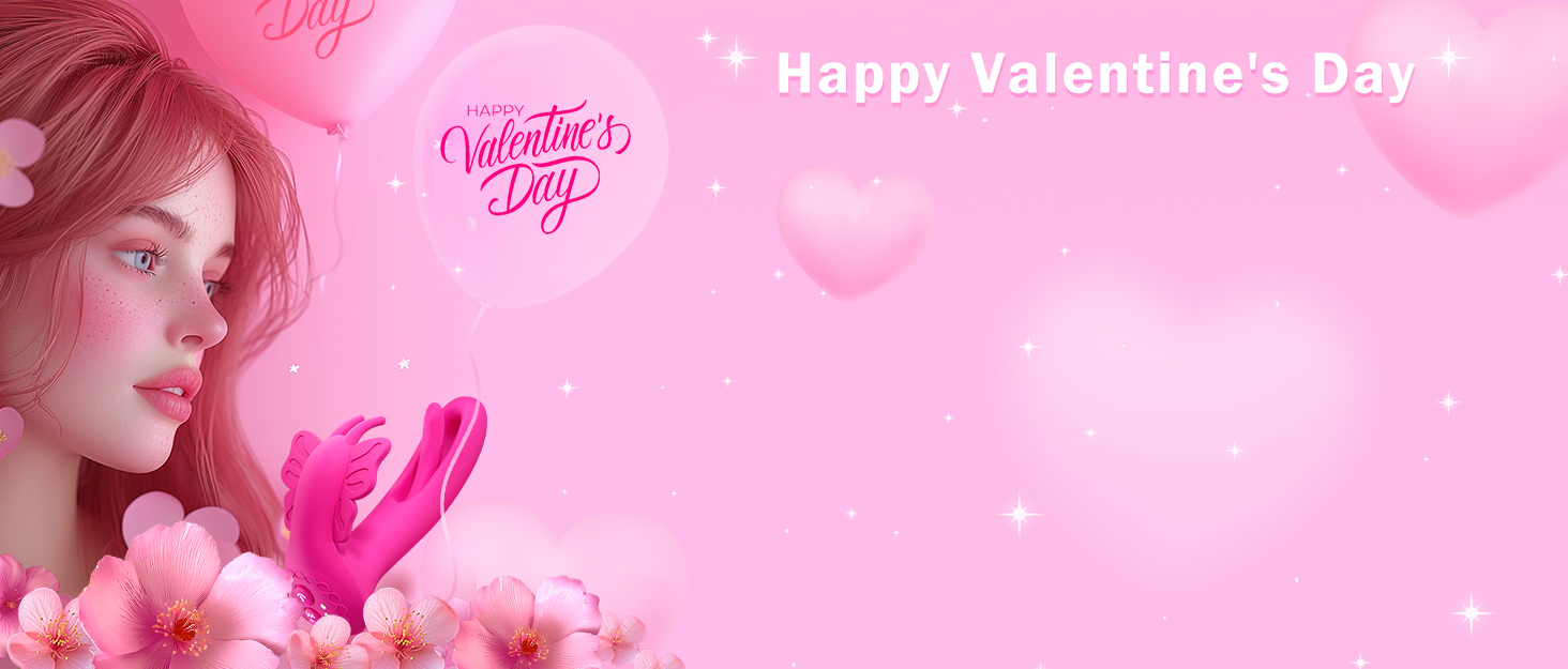 Вібратор для жінок G-точка та клітора - секс-іграшка з 9 режимами вібрації, 4в1, кролик, рожевий