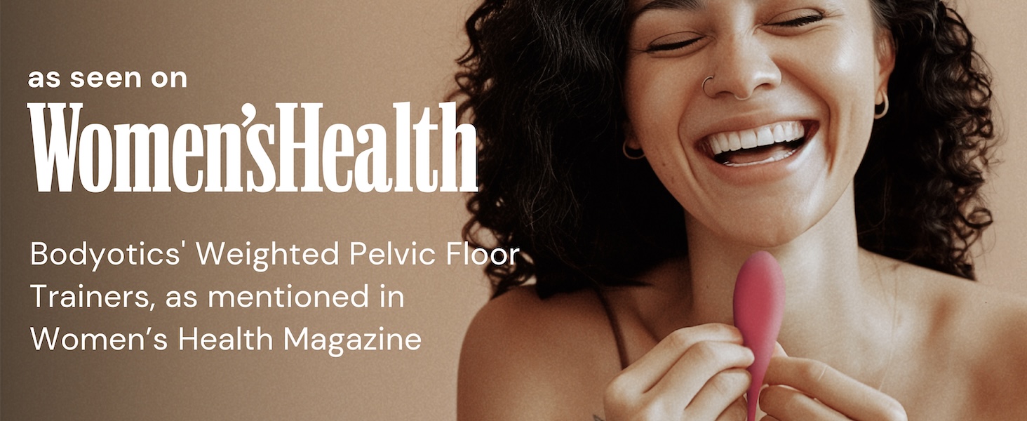 Bodyotics Тренажер для дна тазу для жінок - Комплект для тренування Kegel - 6-частинний набір для початківців