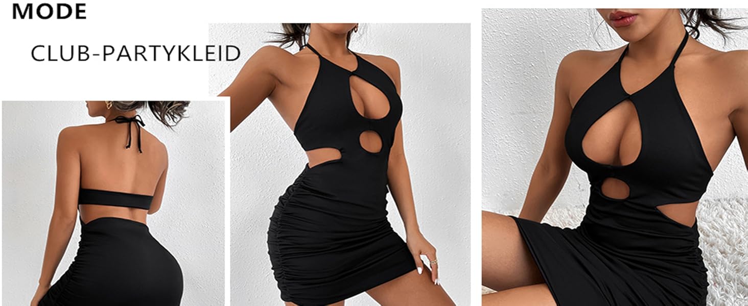 Жіноче міні-плаття на бретелях з V-подібним вирізом та відкритим спиною, червоне, розмір XS-L, для вечірок та свят