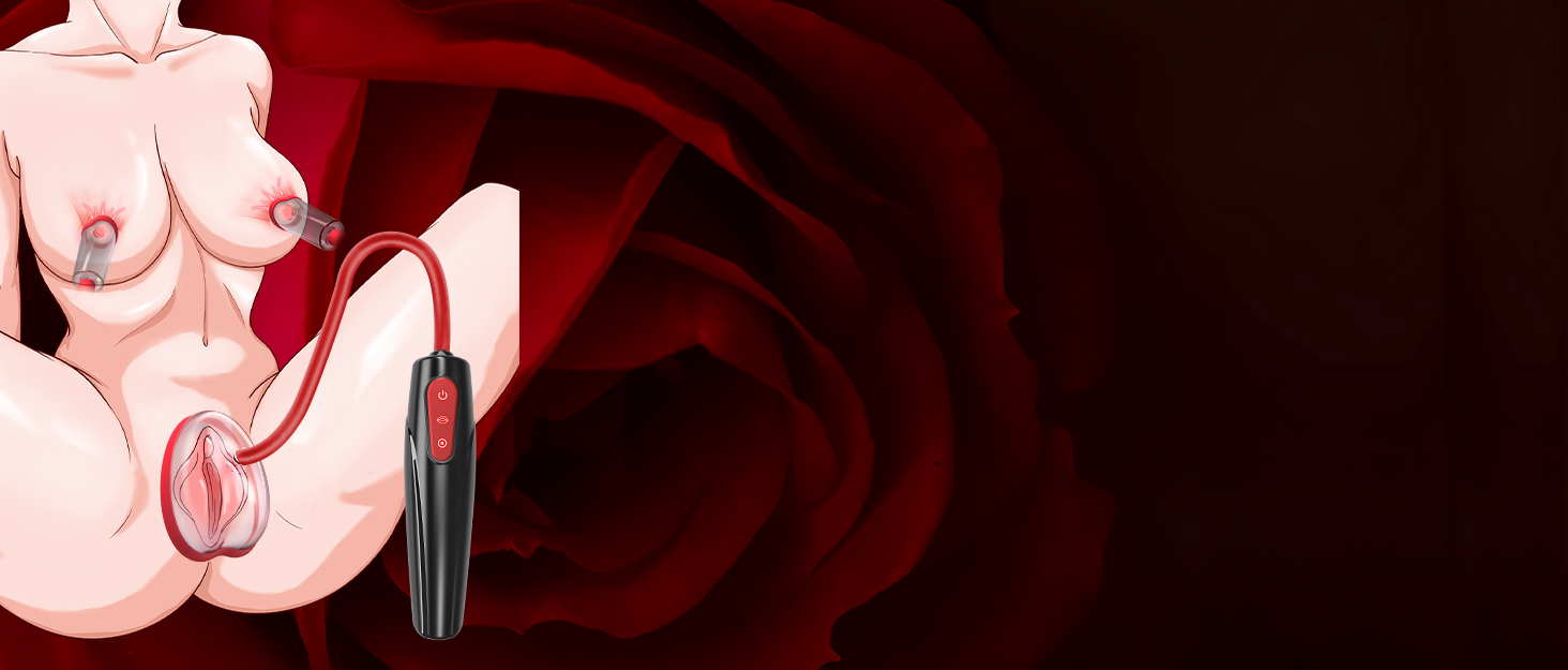 Електрична вагінальна пампуха з 3 рівнями потужності та 7 режимами – BDSM іграшка для жінок та пар