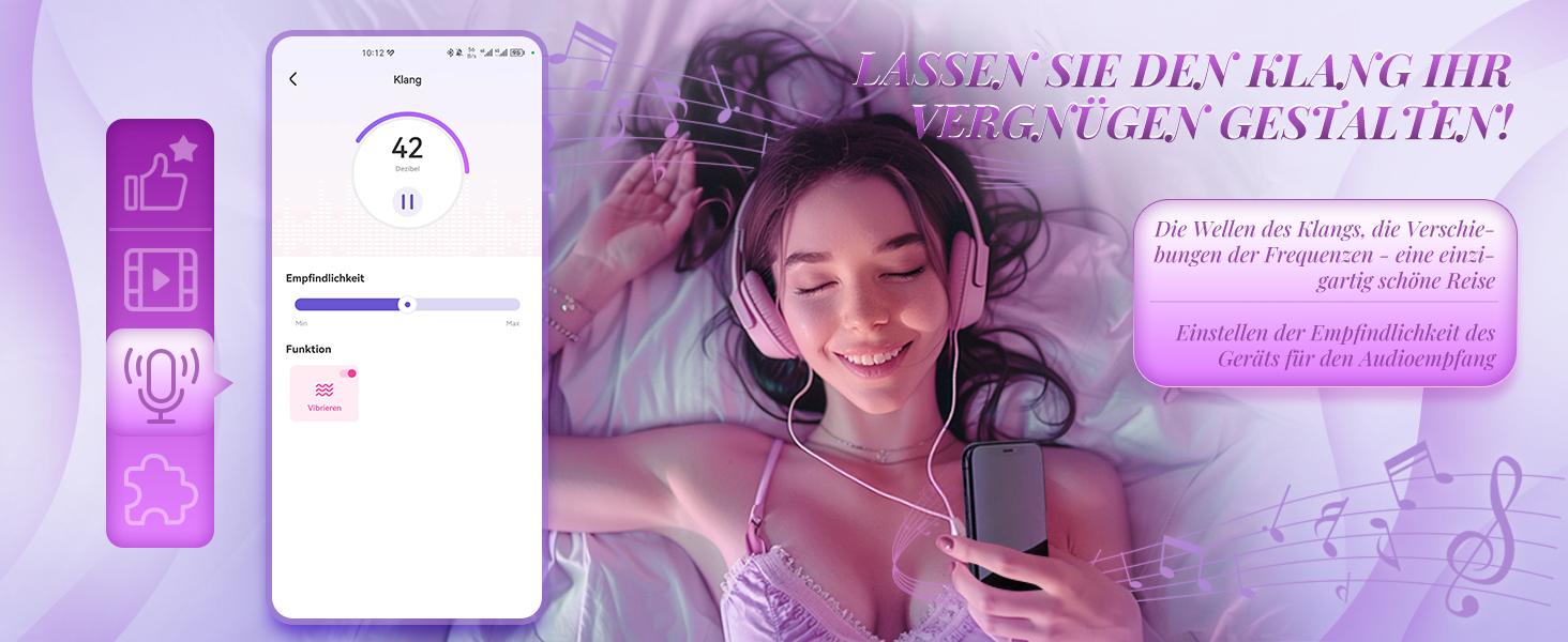 Вібратор для жінок: набір для клітора, сексуальна іграшка з нагріванням, 10 режимів вібрації, стимулятор для пар, фіолетовий