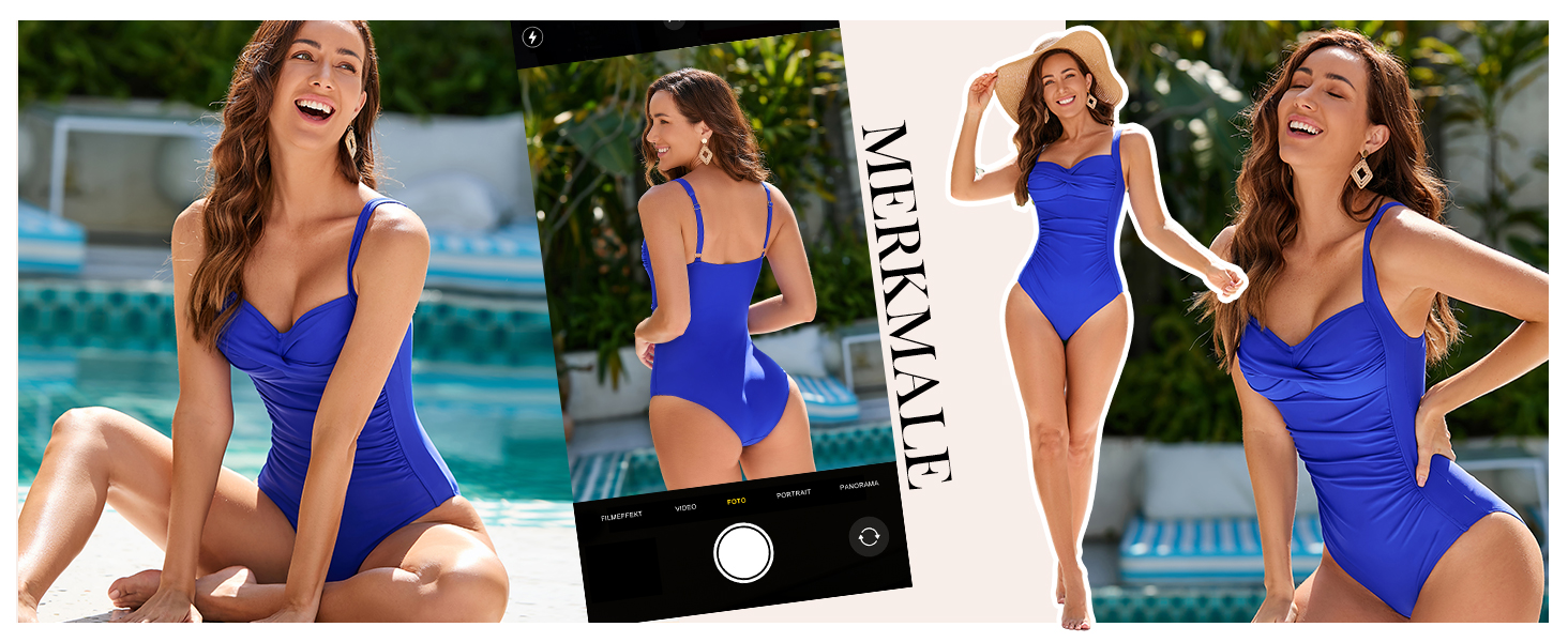 Світшот WIN.MAX з цілісною конструкцією та підкладкою, купальник великого розміру для жінок, вінтажний пуш-ап монокіні з квітковим принтом гібіскуса, для бюстгальтерів C до DD, розмір 42