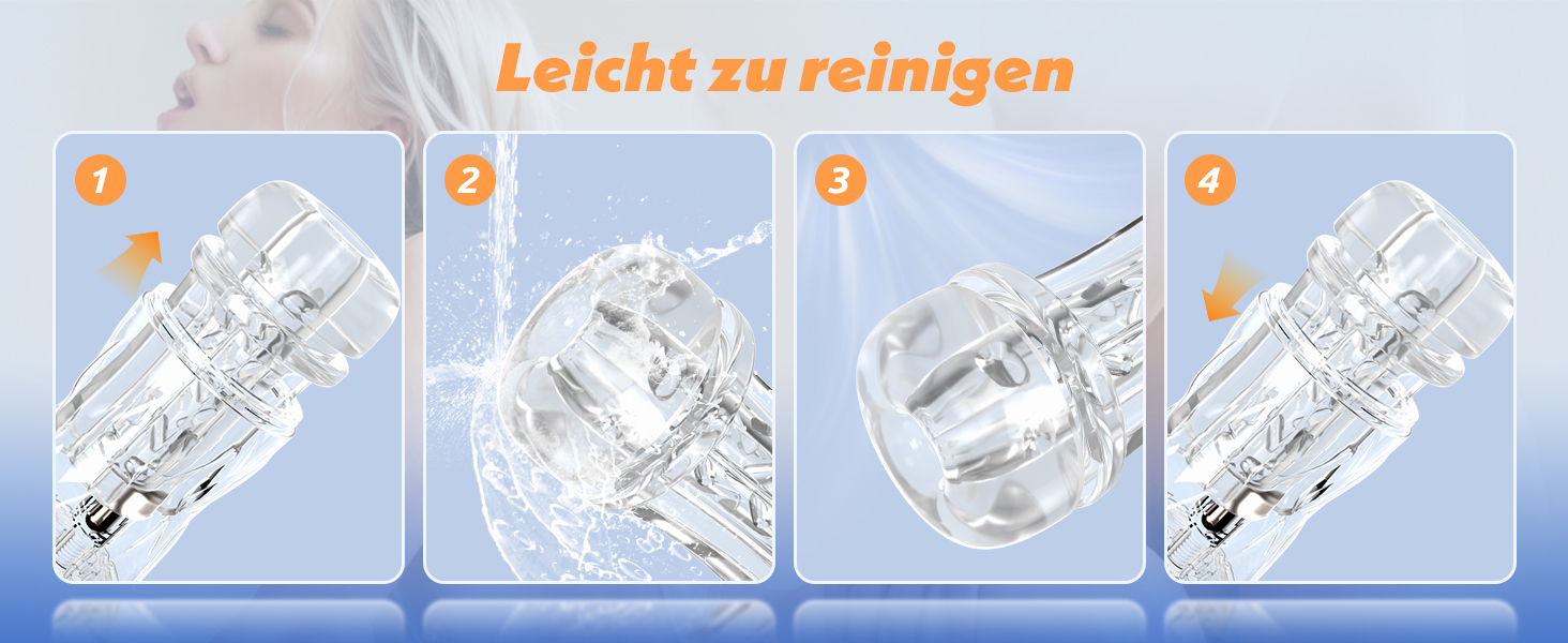 Електричний масажер для чоловіків з 7 режимами та 10 вібраціями. Іграшка для дорослих, прозора, 3D-дизайн. Тренажер для пеніса, сексуальна іграшка для чоловіків