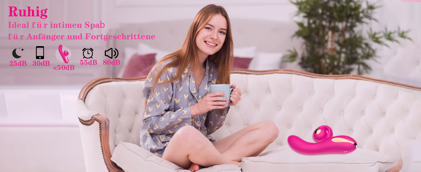 Вібратор для жінок PLNTLEvibration: 10 режимів, стимуляція клітора, для пар