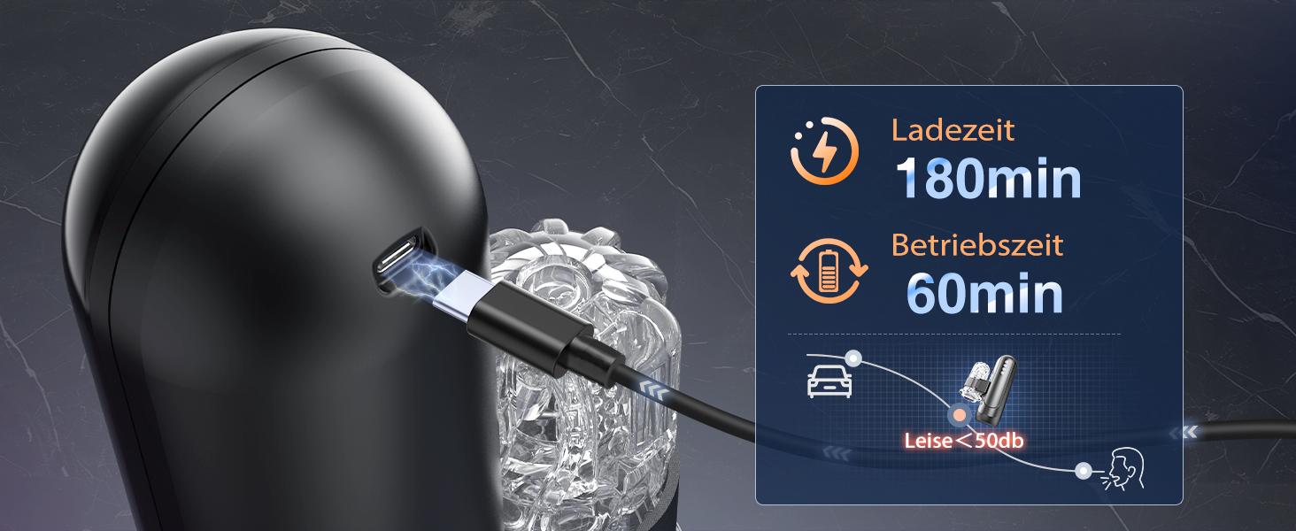 Електричний мастурбатор для чоловіків Honeyexp з 6 телескопічними функціями та 5 швидкостями, 10 вібрацій