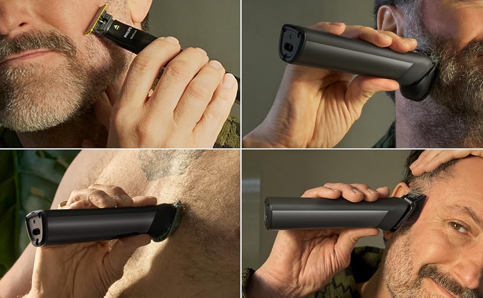 Універсальний тример Philips Multigroom Series 9000 MG9561/30: 23-в-1 набір для обличчя, волосся та тіла, OneBlade, 27 налаштувань довжини (0,2–20 мм)