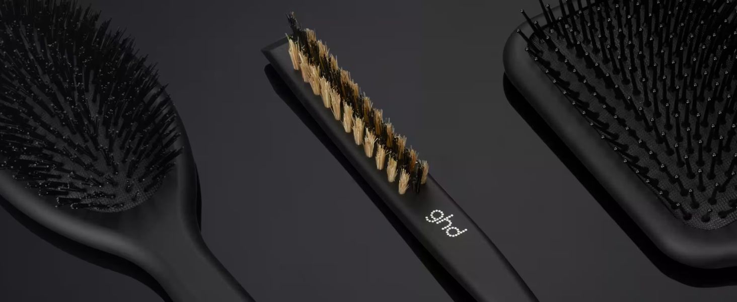 Масажна щітка для волосся ghd The All-Rounder Paddle Brush — для розплутування та антифриз ефекту, дорожній розмір