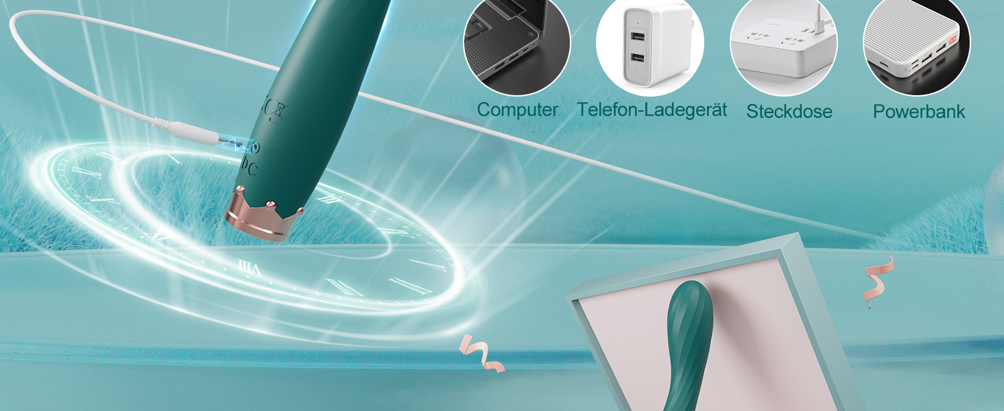 Вібратор жіночий секс-іграшка Dildo з точковим стимулятором G-точки, 10 режимів вібрації для жінок та пар