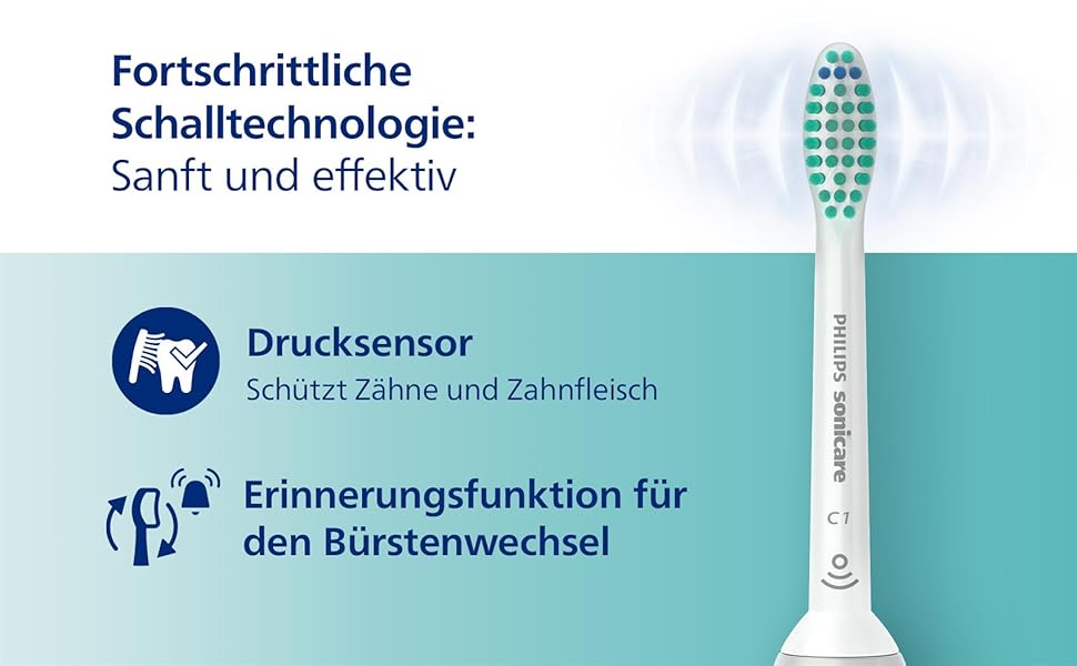 Електрична сонічна зубна щітка Philips Sonicare Series 2100 HX4021/01, 2 режими інтенсивності, SmarTimer, білий колір