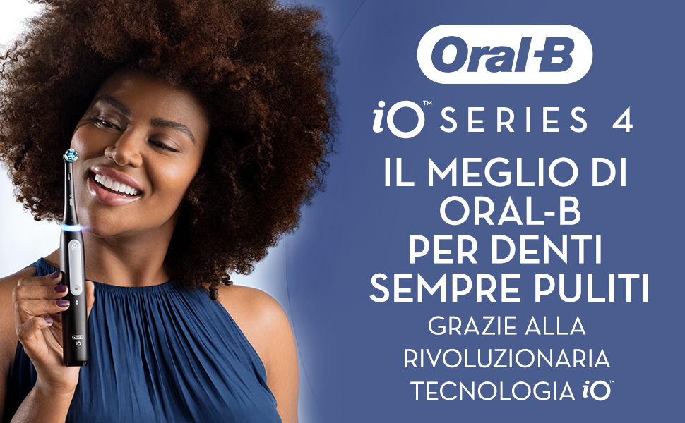 Електрична зубна щітка Oral-B iO Series 5, чорна (Matt Black) — 5 режимів чищення, з дорожнім футляром та 1 насадкою