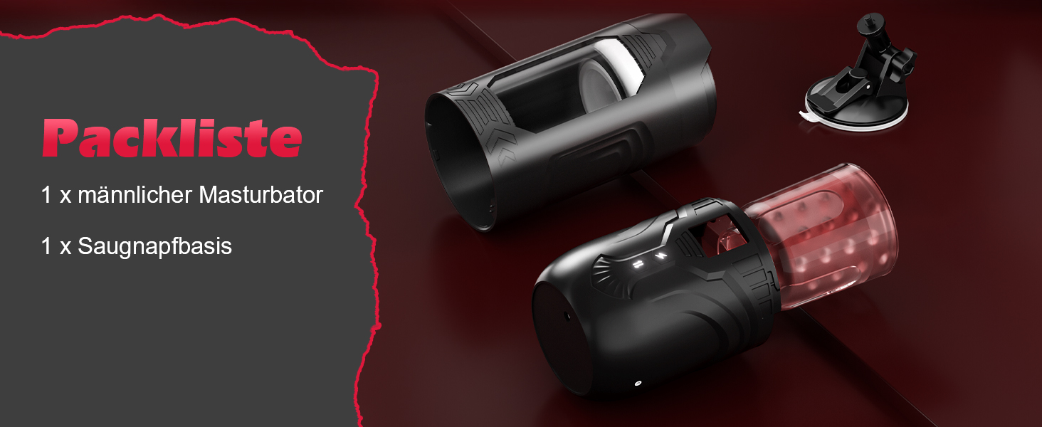 Електричний мастурбатор для чоловіків HIVEFUN з 7 режимами вібрації, ротації та імпульсу. Чорний, для особистого використання.