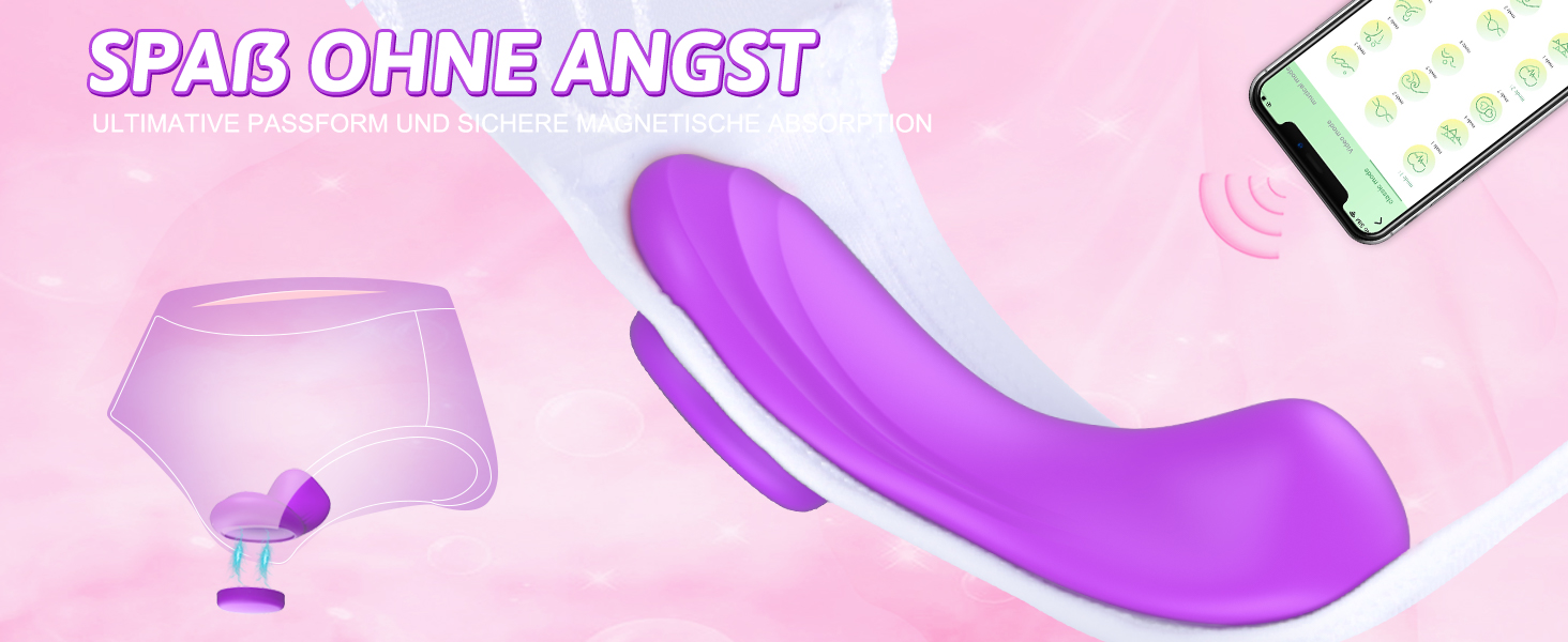 Вібратор-метелик DRAGOSTI Ultra-Thin 0.09Pfund - тихий, з магнітною підставкою та пультом керування, 10 режимів вібрації, для дорослих, для пар