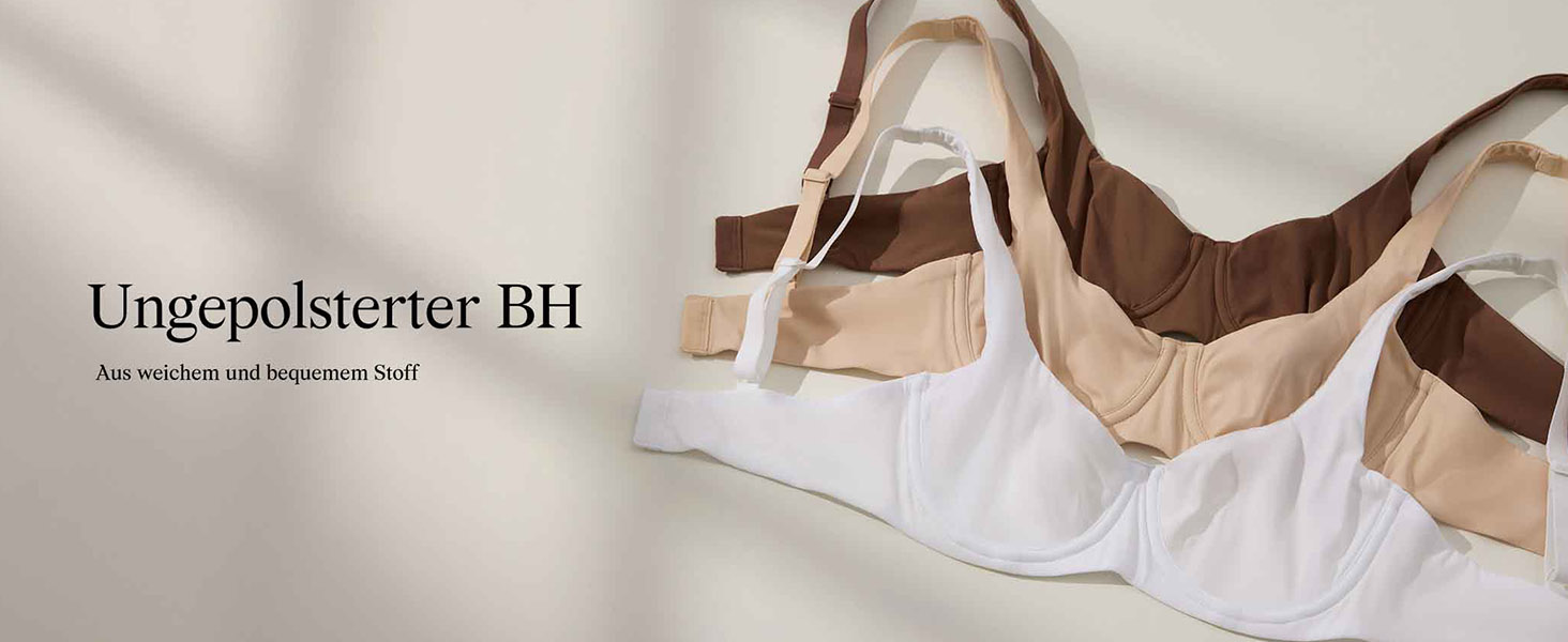 DOBREVA Бальконний бюстгальтер Дірндль Мінімайзер без пуш-ап, без підкладки, для великих грудей, сильний тримач, 85C, пісочно-коричневий