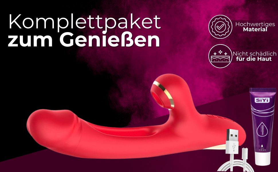 Вібратор для жінок IntimZeit – стимулятор G-точки та клітора з 7 вібраціями, 7 режимами всмоктування та 7 пульсаціями. Перезаряджається, водонепроникний, тихий секс-іграшка для пар та індивідуального використання.