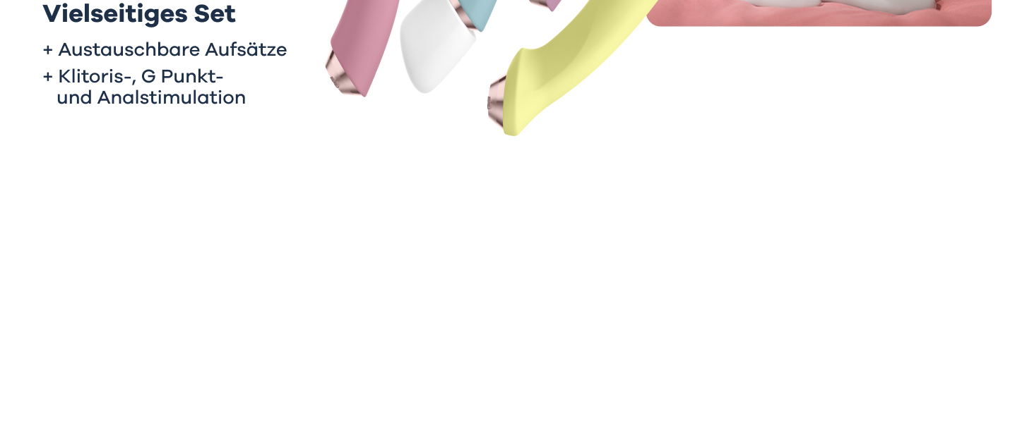 Набір вібраторів Satisfyer Marvelous Four | 4 в 1 | Для жінок | Водонепроникний (IPX7) | Преміум якість