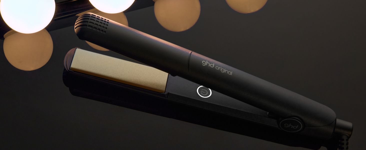 Випрямляч для волосся ghd original — стайлер для гладкості, локонів та хвиль з ефектом анти-фриз, Black