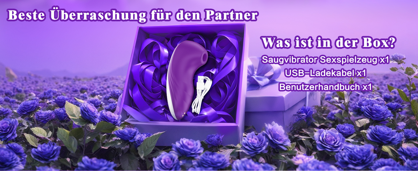 Вібратор для жінок з силікону, набір вібраторів з 7 режимами, тихий та потужний, фіолетовий