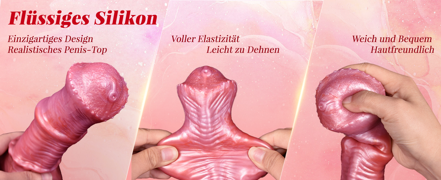 Реалістичний XXL секс-іграшка для чоловіків: гігантський пеніс-чохол з кільцем, з м'якого силікону, для анального сексу та подовження пеніса, коричневий