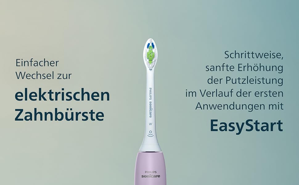 Електрична сонічна зубна щітка Philips Sonicare Series 4100 з датчиком тиску, 4 режимами чищення та дорожнім футляром, HX4044/52, Фіолетова