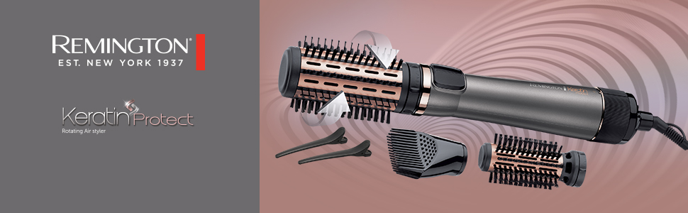 Випрямляч для волосся Remington Keratin Protect S8593 з керамічним покриттям, мигдальною олією та цифровим дисплеєм, 160-230°C