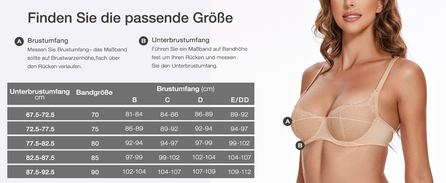 Бюстгальтер Wingslove з кісточками, мереживом, balconette, прозорий, білий, 80E