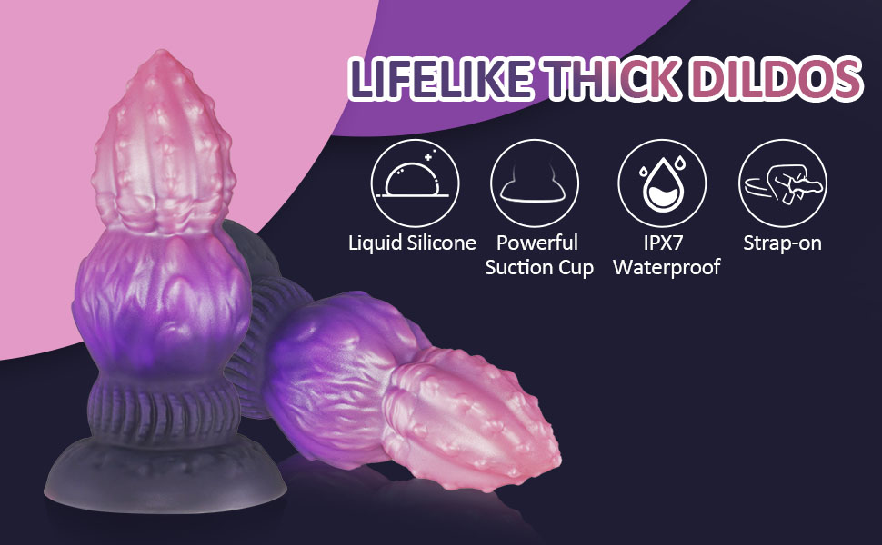 Анальний дилда 29 см, великий дилда-монстр з присосками, фіолетовий секс-іграшка для рук вільні, товстий силіконовий анальний дилда для жінок, чоловіків, пар