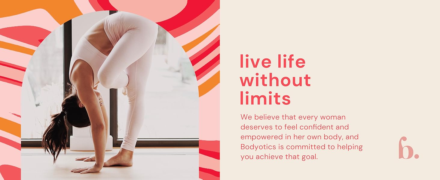 Bodyotics Тренажер для дна тазу для жінок - Комплект для тренування Kegel - 6-частинний набір для початківців