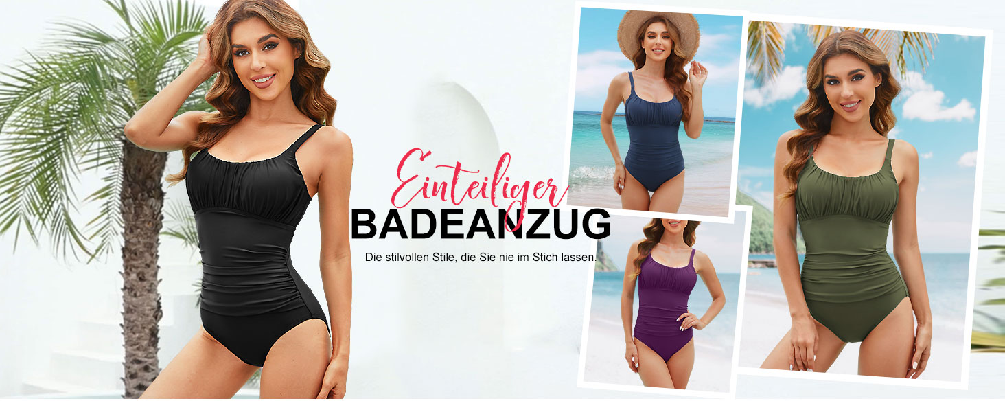 Бкині з високою талією YNIQUE для жінок: корегуючий ефект, синій з квітковим принтом, XL