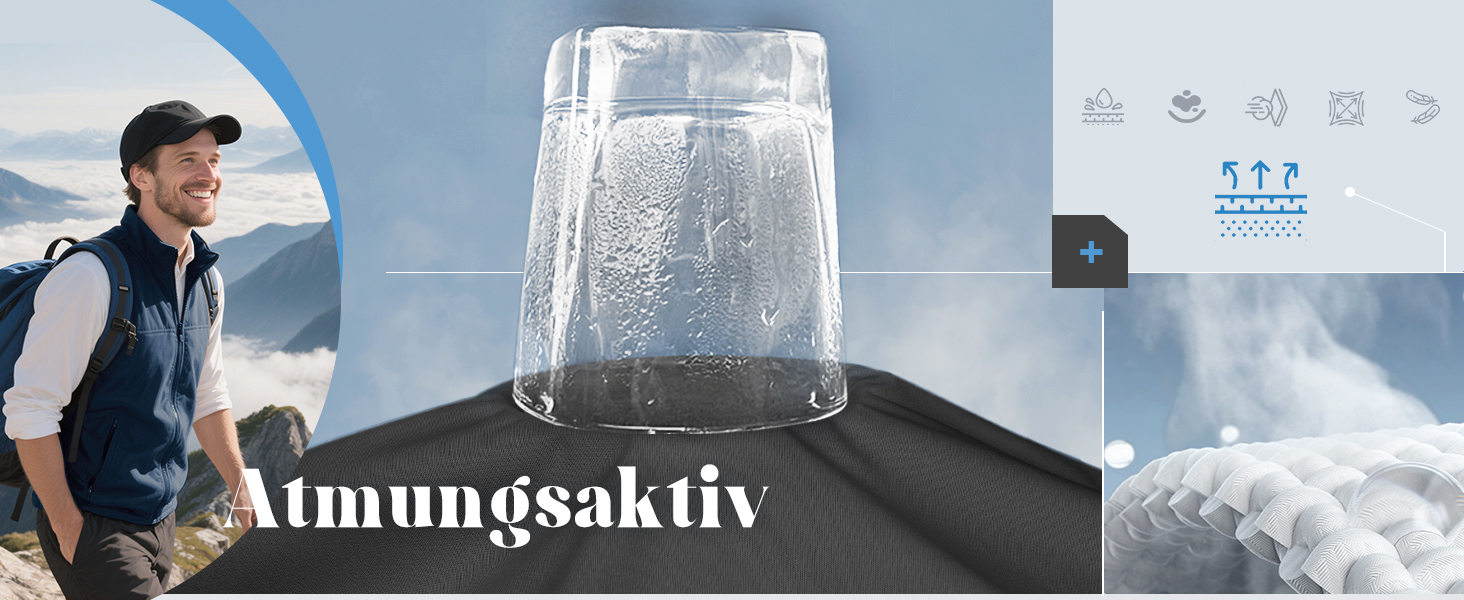 Чоловічий софтшелл жилет Outdoor Ventures для велосипеда та активного відпочинку, водонепроникний, XL, чорний