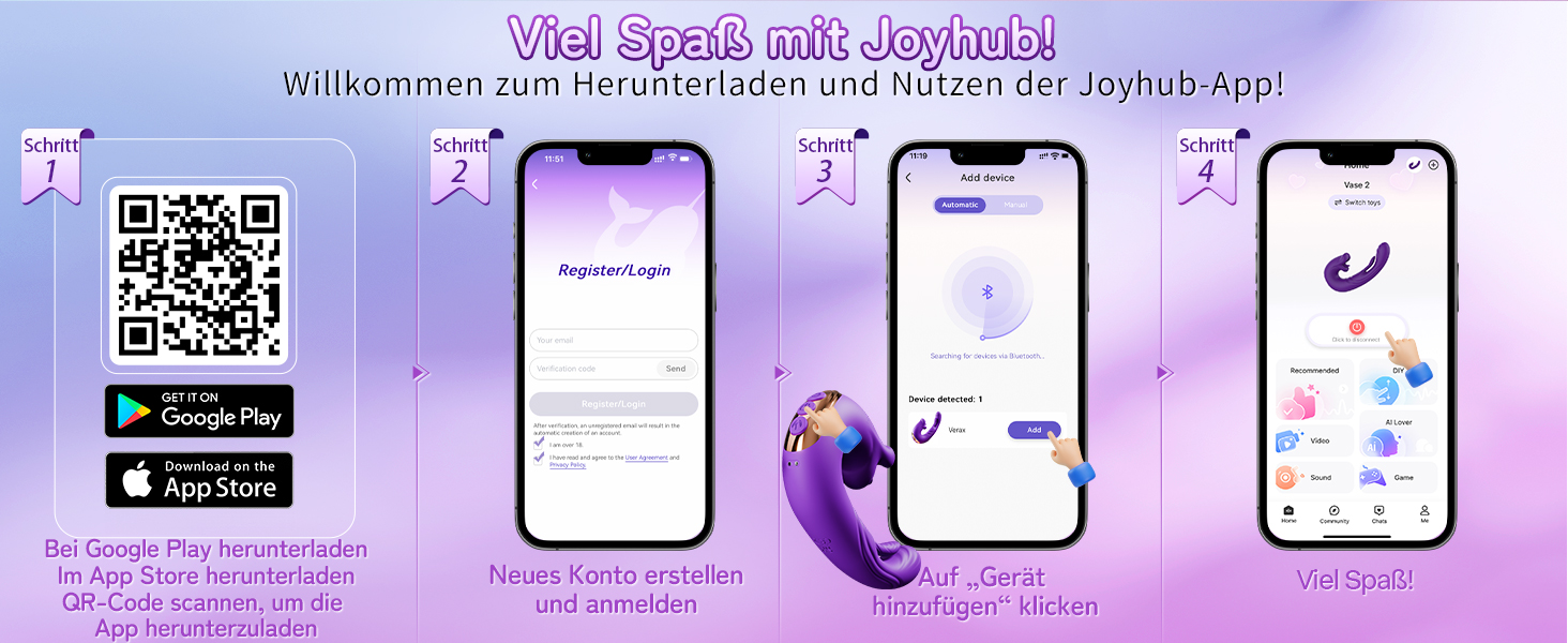 Набір вібраторів для жінок: дildo-вібратор, іграшки для дорослих з 5 режимами, стимуляція клітора