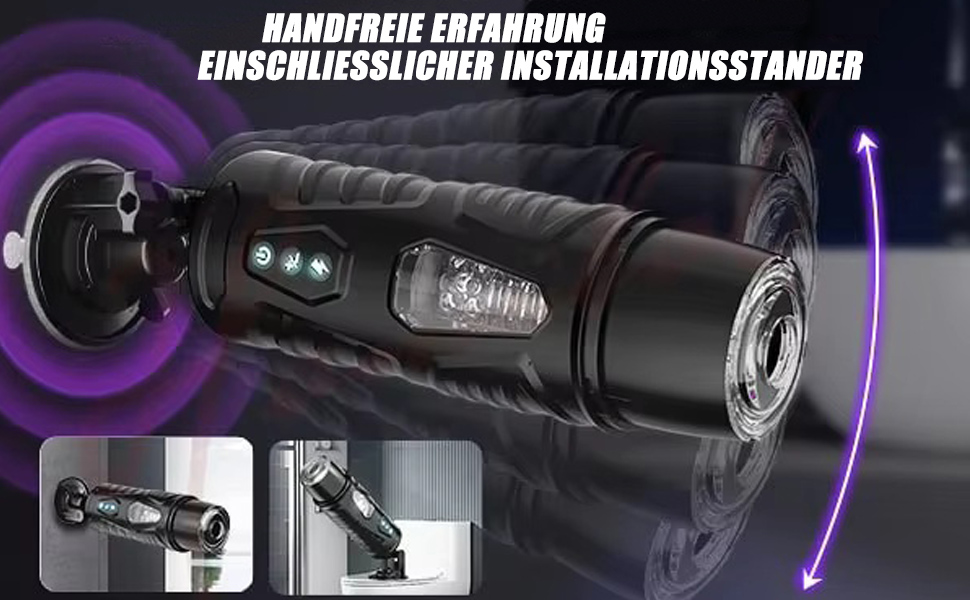 Іграшка для чоловіків Sumeber: 7 способів стимуляції, телефонний стійка, автоматичне керування