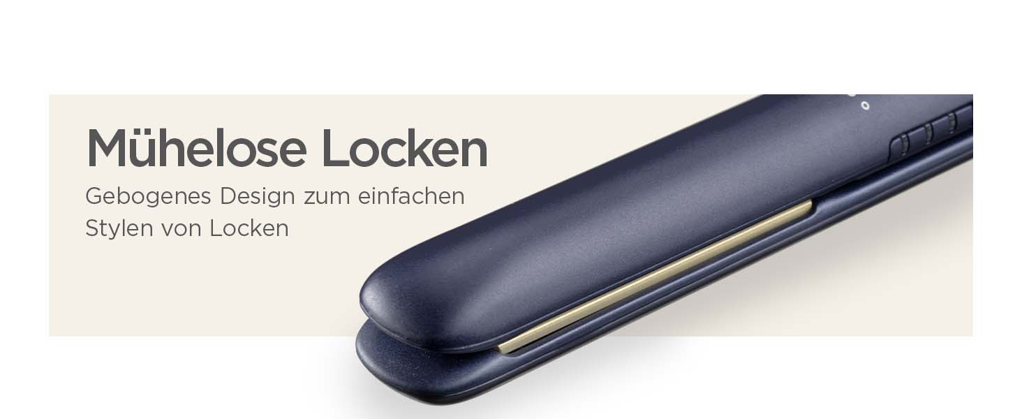 Випрямляч для волосся BaByliss Midnight Luxe 2516PE з титаново-керамічним покриттям, 3 режими температури до 235°C, швидкий нагрів