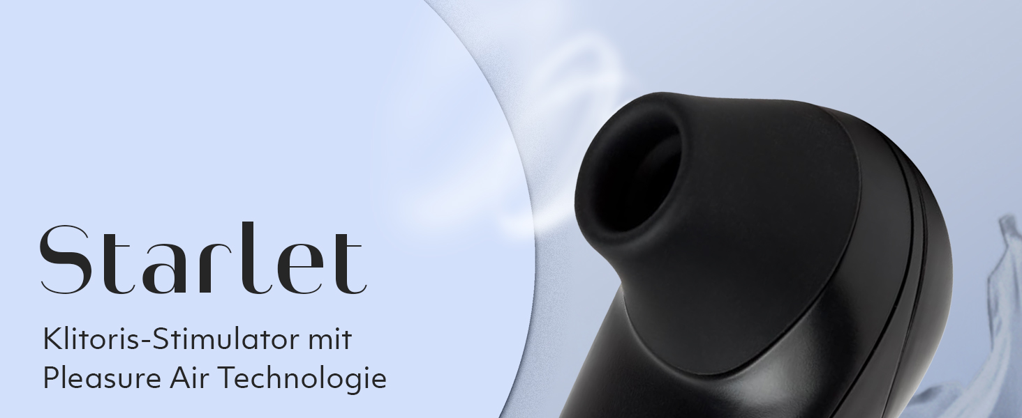 Womanizer Starlet - вібратор для клітора, преміум-якість | 4 режими, тихий, вологостійкий, акумуляторний | Білий/Чорний