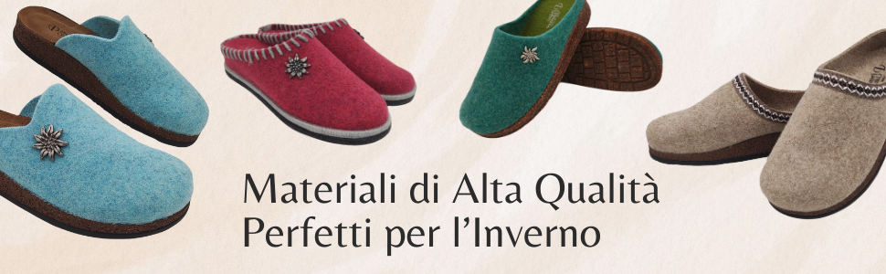 Зимові домашні капці Alpine Clogs з вареної вовни для чоловіків та жінок, теплі тірольські пантолети, Made in Italy, світло-зелені, розмір 39 EU