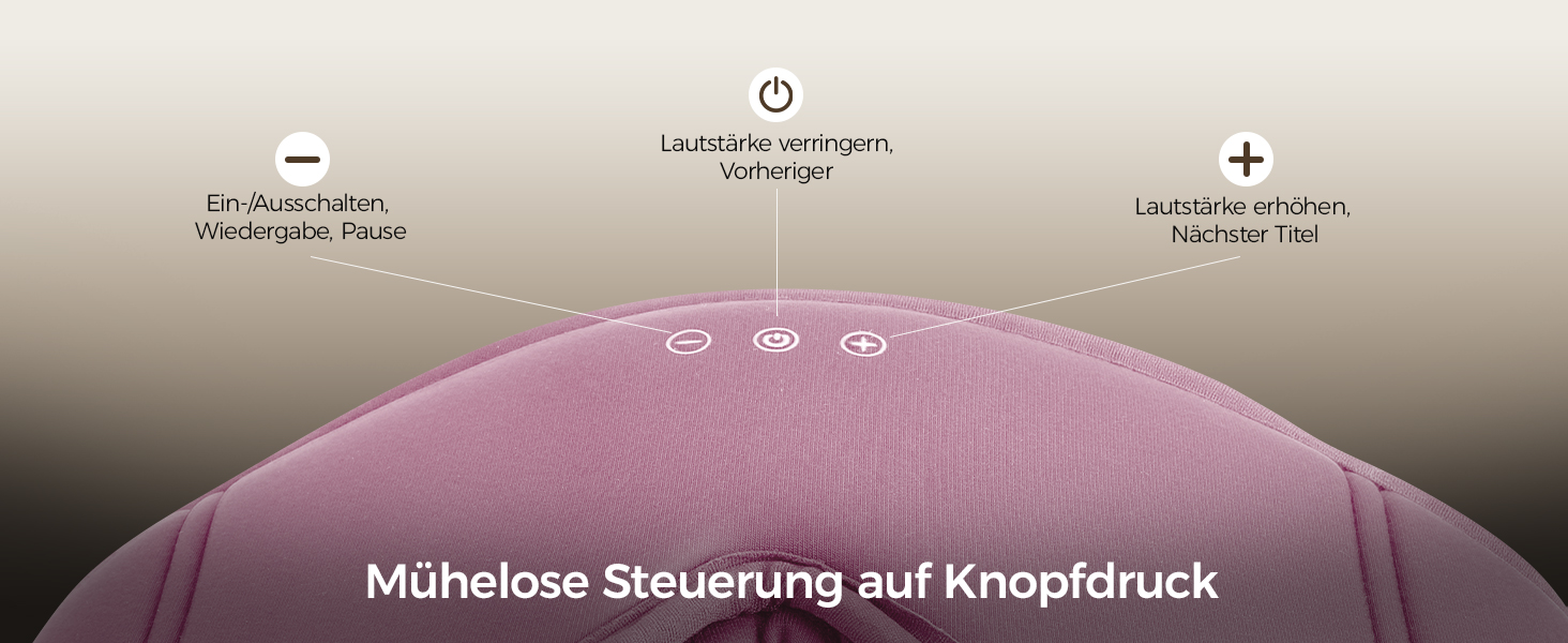 Bluetooth-маска для сну LOVE EYE для тих, хто спить на боці, з ультратонкими навушниками, дихаюча бавовняна тканина, червона