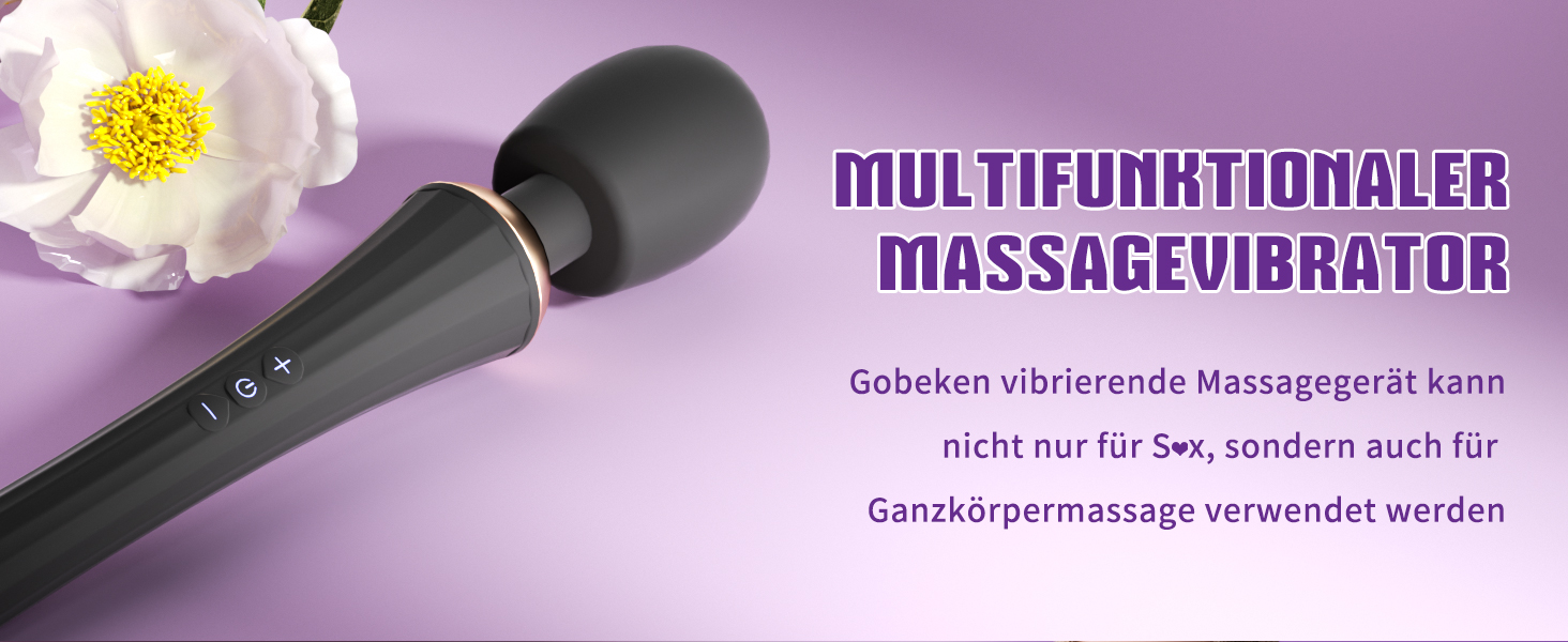 Вібратор з гнучким наконечником для жінок та пар: 5 частот, 3 інтенсивності, IPX6, чорний