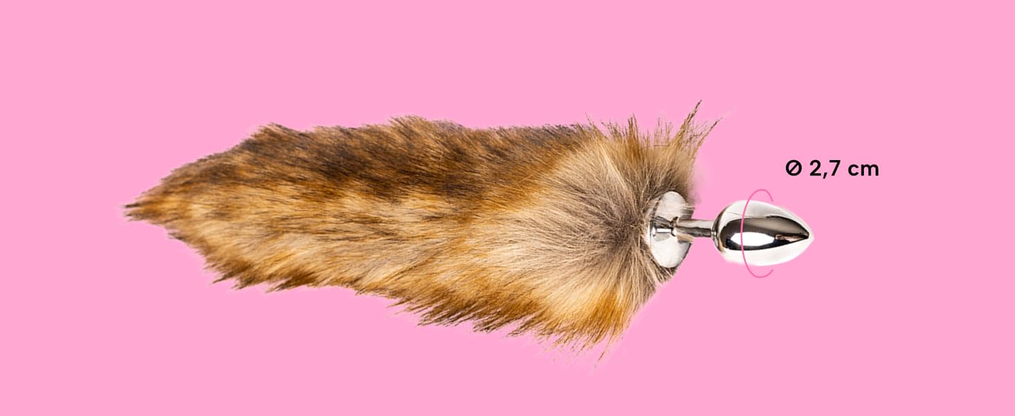 Анальний вібратор Be My Foxy з пультом дистанційного керування, 10 режимів, USB-зарядка, для чоловіків та жінок