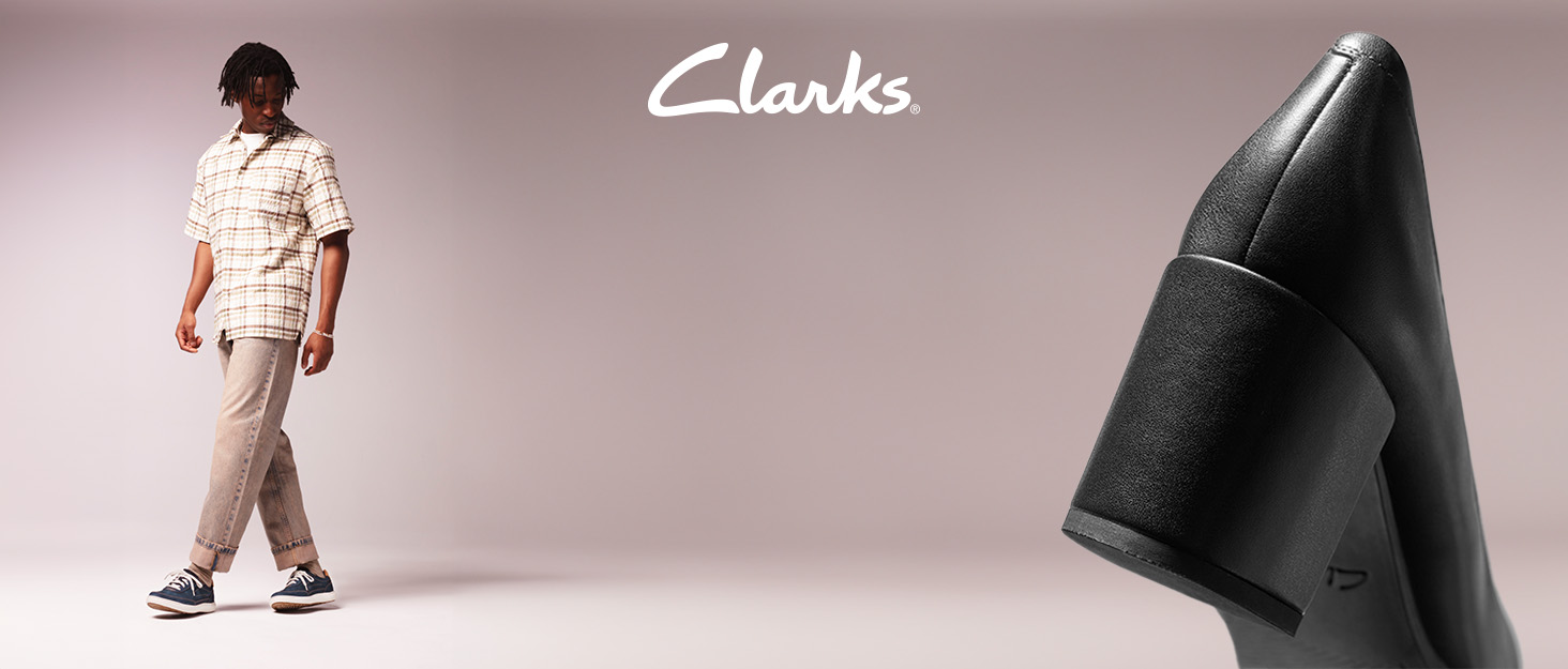 Туфлі Clarks Whiddon, колір Dark Tan, розмір 42 EU