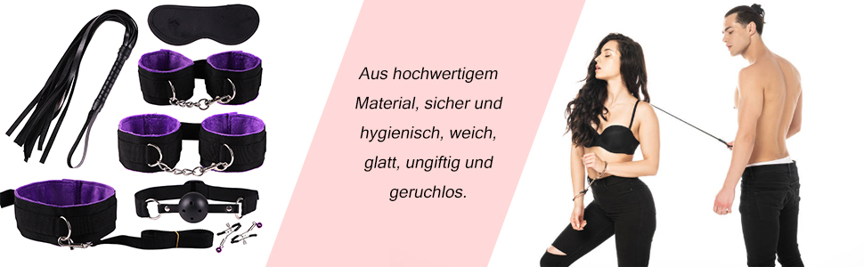 Набір для бондейджу SM 23 шт. BDSM, фестелі, еротичні іграшки для пар, початківців та досвідчених