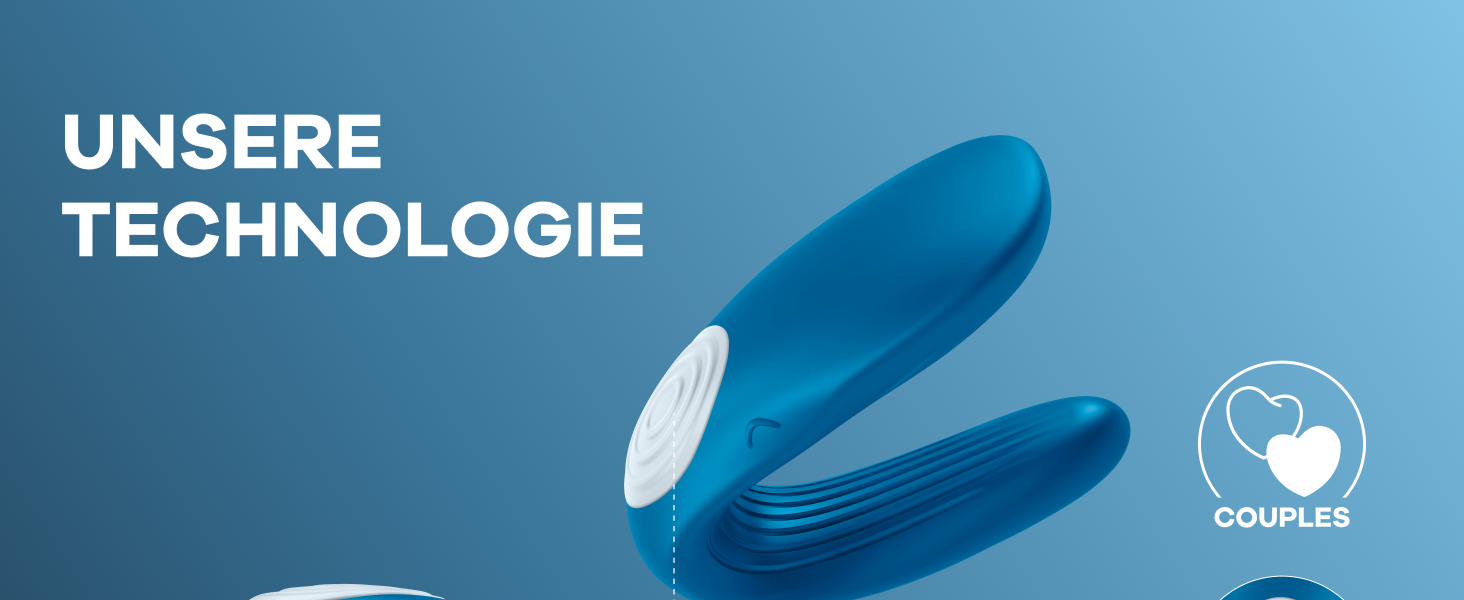 Satisfyer Partner Whale - парний вібратор | Іграшка для пар | З медичного силікону | Вібраційний стимулятор для жінок та чоловіків