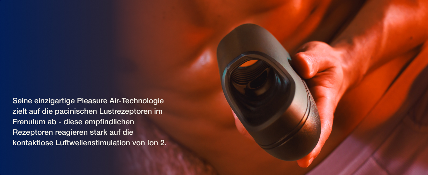 Arcwave Ion 2 - Масажер для чоловіків, повітряний стимулятор | Зручний, водонепроникний | Arcwave