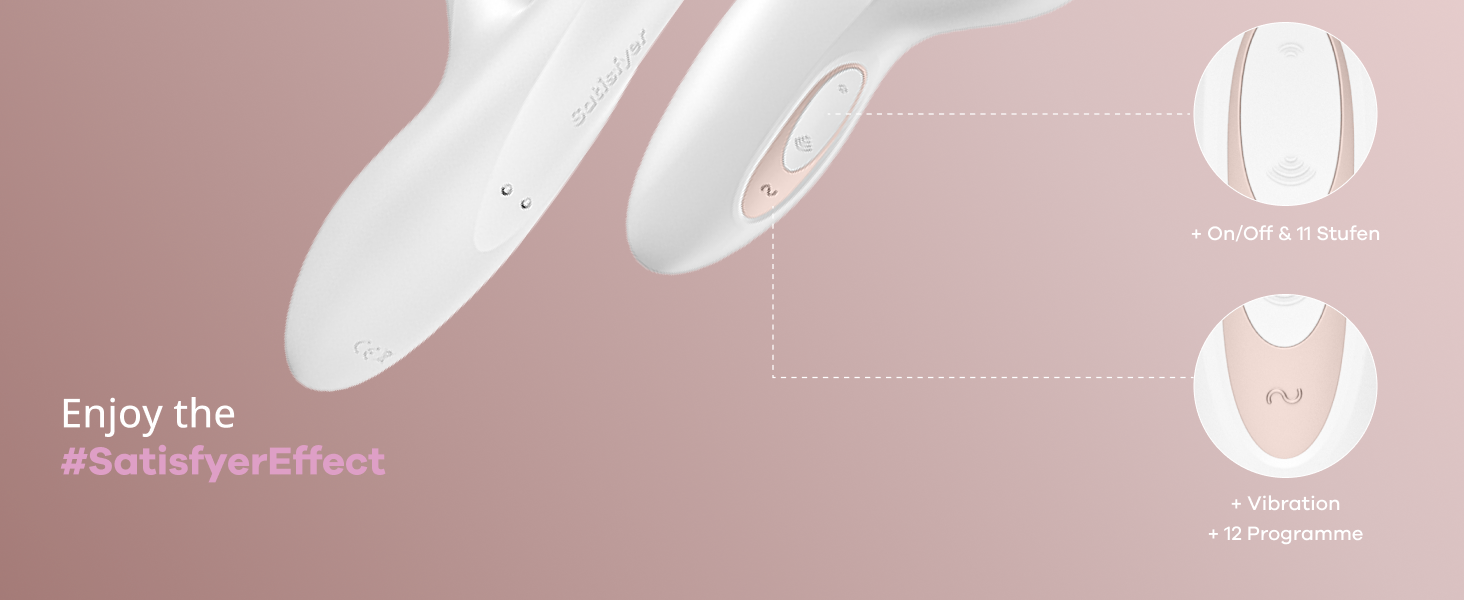 Вібратор Satisfyer Pro G-Spot Rabbit | 11 рівнів інтенсивності, 10 програм вібрації | Водостійкий (IPX7) | Для жінок