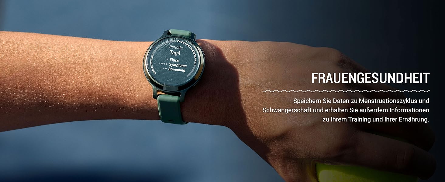 Смарт-годинник Garmin Lily 2 Active для жінок, сенсорний дисплей 2,54 см, відстеження здоров'я та фітнесу, смарт-сповіщення, колір Cream/Gold