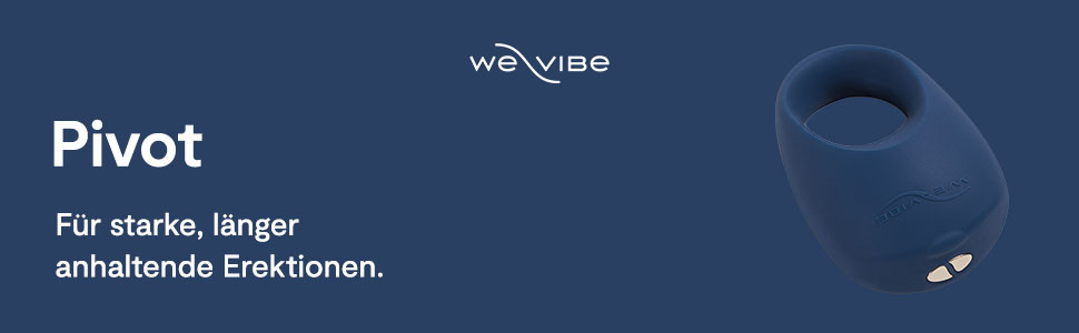 We-Vibe Pivot - вібруючий кільцевий масажер для чоловіків з силікону, Bluetooth, водонепроникний, блакитний